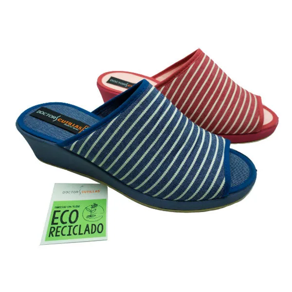 Zapatilla EcoReciclado rayas Doctor Cutillas