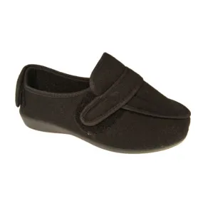 Zapatilla extra ancha con velcros